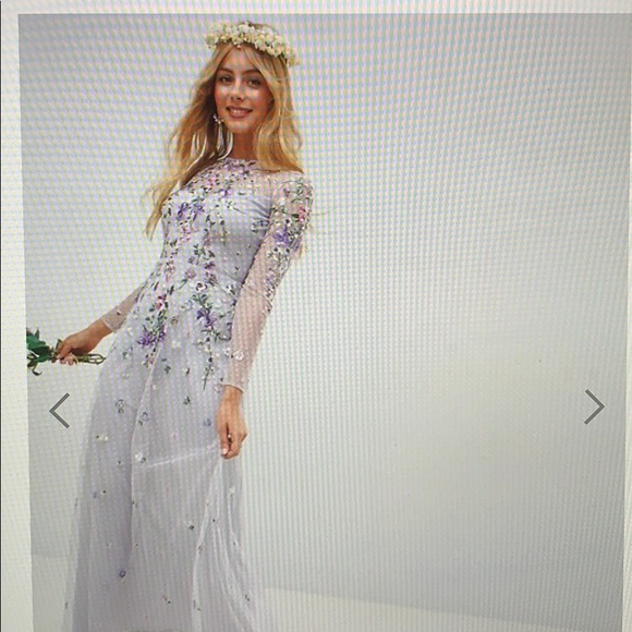 ASOS embroidered dress - Picture 3 of 7